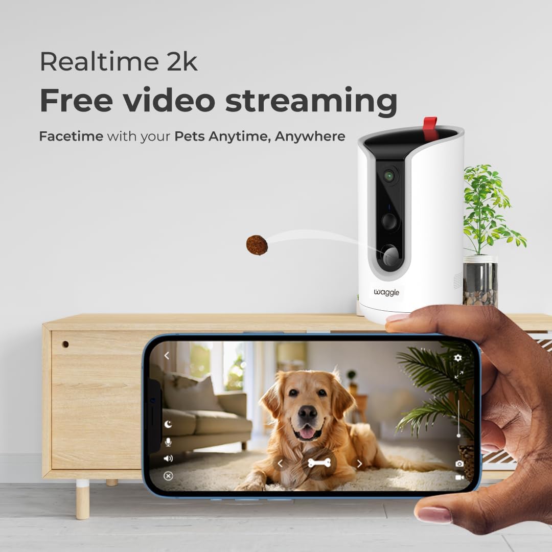 Meet Your New Best Friend: The 2K Pet Camera That Tosses Treats, Talks Back, and Keeps an Eye on Your Furry Mischief!